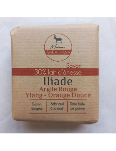 Savon Iliade Argile rouge -...